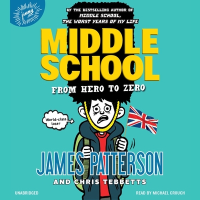 Middle School: From Hero to Zero Lib/E By James Patterson, Chris Tebbetts, Michael Crouch (Read by) Cover Image