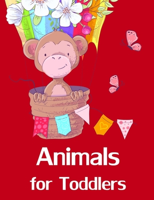 Animals coloring books for kids ages 2-4: Coloring Book, Relax