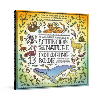 The Wondrous Workings of Science and Nature Coloring Book: 40 Line Drawings to Color cover