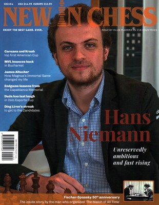 New in Chess Magazine 2022/4: The World's Premier Chess Magazine Read by Club Players in 116 Countries By Dirk Jan Ten Geuzendam (Editor) Cover Image