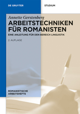 Arbeitstechniken für Romanisten (Romanistische Arbeitshefte #53) Cover Image