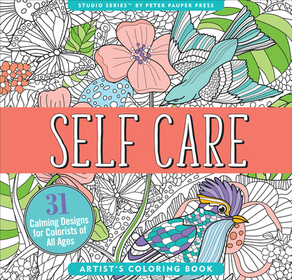 Self Care Coloring Book  Cover Image