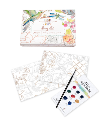 Watercolor Cards with Foil Touches: Illustrations by Kristy Rice Cover Image