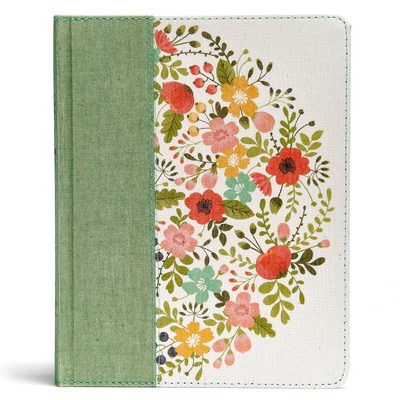 CSB Notetaking Bible, Sage Cloth Over Board Cover Image