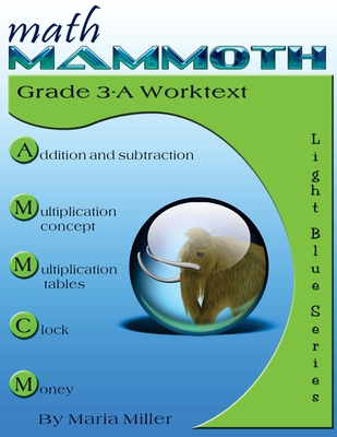 Math Mammoth Grade 3-A Worktext Cover Image