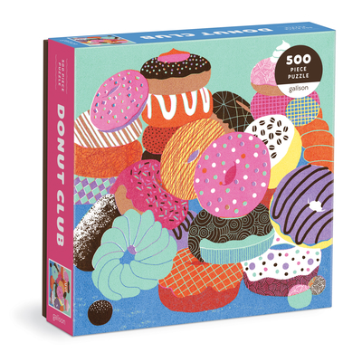 Donut Club 500 Piece Puzzle By Galison Mudpuppy (Created by) Cover Image