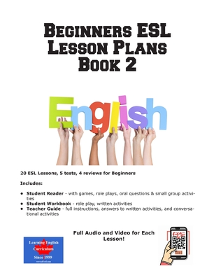 Beginners ESL Lesson Plans Book 2 Cover Image
