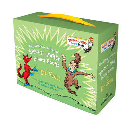 Little Green Box of Bright and Early Board Books: Fox in Socks; Mr. Brown Can Moo! Can You?; There's a Wocket in My Pocket!; Dr. Seuss's ABC (Bright & Early Board Books(TM)) Cover Image