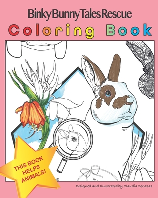 Binky Bunny Tales Rescue Coloring Book Cover Image