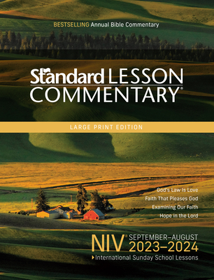 NIV® Standard Lesson Commentary® Large Print Edition 2023-2024 Cover Image