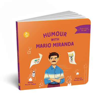 Humour with Mario Miranda  (Learning TO BE) Cover Image
