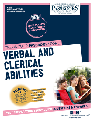 Verbal and Clerical Abilities (CS-14): Passbooks Study Guide (General Aptitude and Abilities Series #14) By National Learning Corporation Cover Image