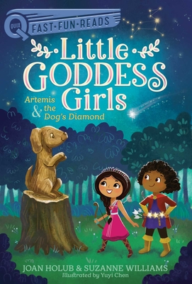 Artemis & the Dog's Diamond: A QUIX Book (Little Goddess Girls #12) Cover Image