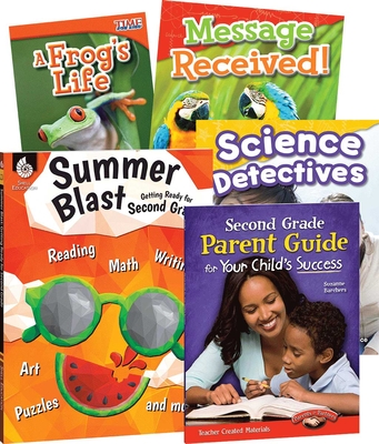 Learn-At-Home: Summer Stem Bundle with Parent Guide Grade 2: 5-Book Set  (Other)
