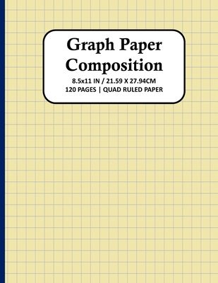 Graph Paper Composition Notebook: Quad Ruled 4x4 Grid Paper for Math & Science Students, School, College, Teachers - 4 Squares Per Inch, 120 Squared S Cover Image