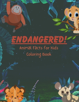 Animal Facts For Kids Coloring Book