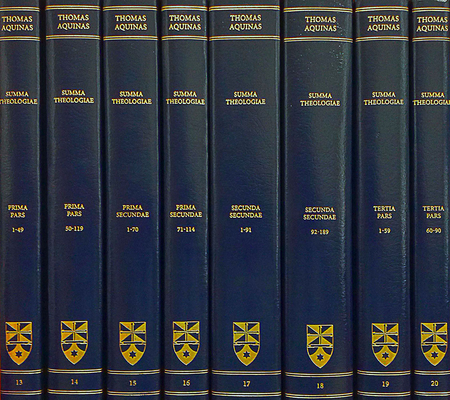 Summa Theologiae: Complete Set (Latin-English Opera Omnia) Cover Image