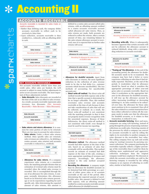Accounting II Sparkcharts: Volume 3 By Sparknotes Cover Image