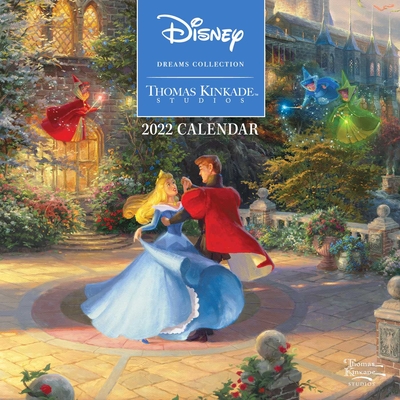 Disney Dreams Collection by Thomas Kinkade Studios: 2022 Mini Wall Calendar Cover Image