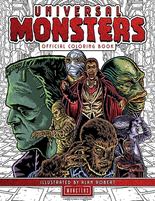Universal Monsters: The Official Coloring Book Cover Image