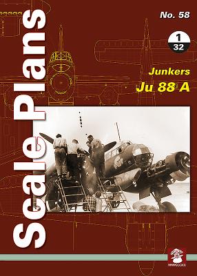 Junkers Ju 88 a 1/32 (Scale Plans #58) By Maciej Noszczak Cover Image