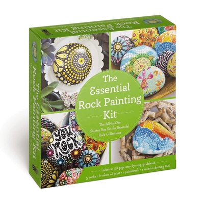 The Essential Rock Painting Kit: The All-in-One Starter Box Set for Beautiful Rock Collections By Myra Romano (Illustrator) Cover Image