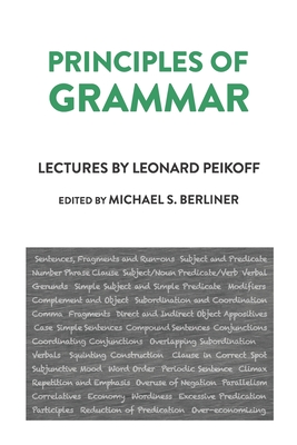 Principles of Grammar Cover Image