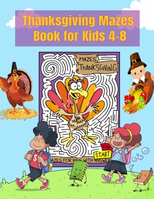Maze Puzzle Book for kids: 50 Mazes For Kids Ages 4-8: Maze