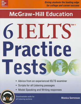McGraw-Hill Education 6 Ielts Practice Tests with Audio cover