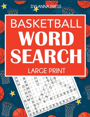 Basketball Word Search By Dylanna Press Cover Image