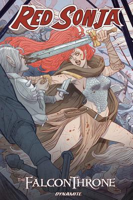Red Sonja: The Falcon Throne By Marguerite Bennett, Aneke (Artist), Marguerite Sauvage (Artist) Cover Image