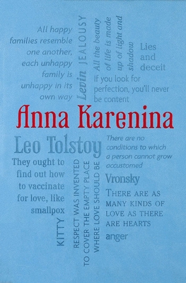 Anna Karenina (Word Cloud Classics) By Leo Tolstoy, Constance Garnett (Translated by) Cover Image