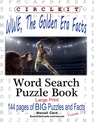 Circle It, WWE, The Golden Era Facts, Word Search, Puzzle Book Cover Image