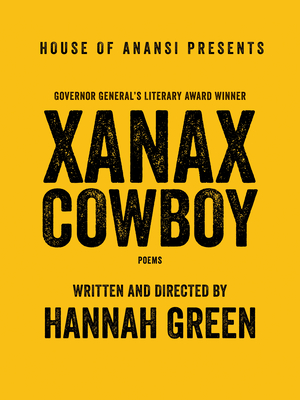 Xanax Cowboy: Poems Cover Image