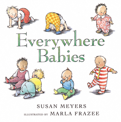 Cover for Everywhere Babies Board Book