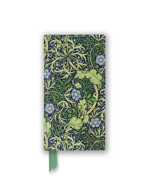 William Morris: Seaweed (Foiled Slimline Journal) (Flame Tree Slimline Journals)