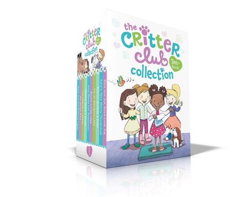 The Critter Club Ten-Book Collection: Amy and the Missing Puppy; All About Ellie; Liz Learns a Lesson; Marion Takes a Break; Amy Meets Her Stepsister; Ellie's Lovely Idea; Liz at Marigold Lake; Marion Strikes a Pose; Amy's Very Merry Christmas; Ellie and the Good-Luck Pig cover