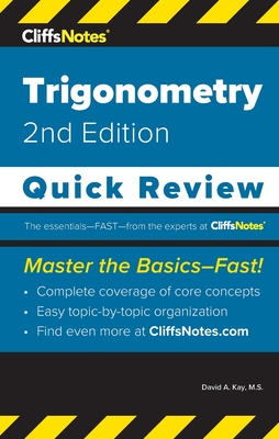CliffsNotes Trigonometry: Quick Review Cover Image