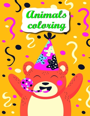 Animal Coloring Book for Adults: coloring pages with funny images