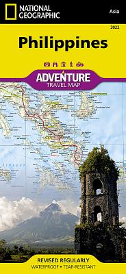 Philippines Adventure Travel Map (National Geographic Adventure Map #3022) By National Geographic Maps Cover Image