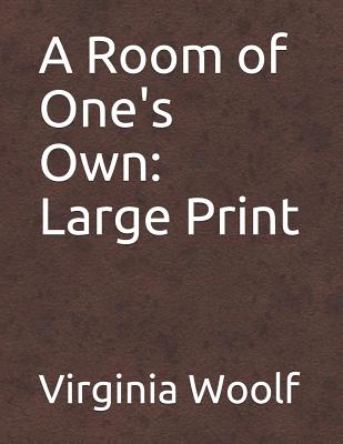 A Room Of One S Own Large Print Paperback Mcnally