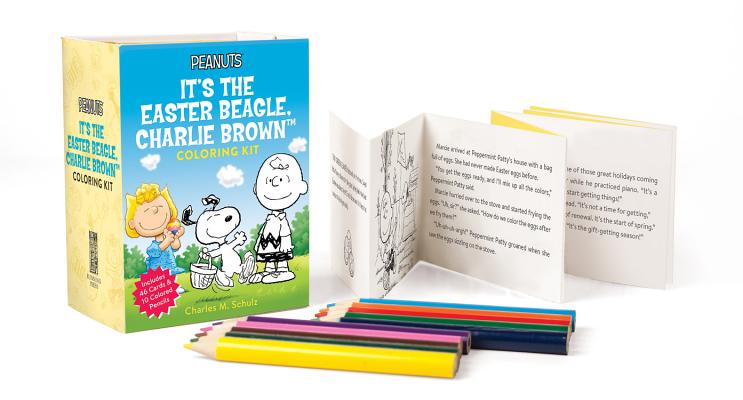 Peanuts: It's the Easter Beagle, Charlie Brown Coloring Kit (RP Minis) By Charles M. Schulz Cover Image