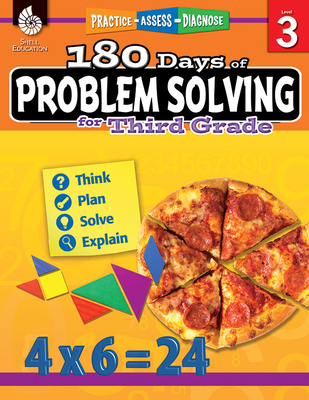180 Days of Problem Solving for Third Grade: Practice, Assess, Diagnose (180 Days of Practice) By Kristin Kemp Cover Image