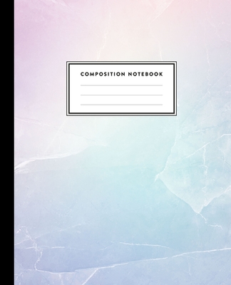 Composition Notebook: Rainbow Quartz - Marble Compositon Book for Girls ...