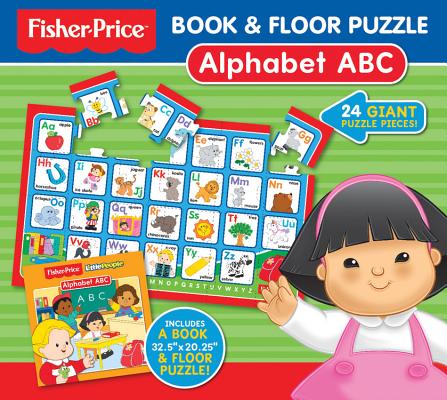 Fisher-Price Book Floor Puzzle: Alphabet ABC: 24 giant puzzle