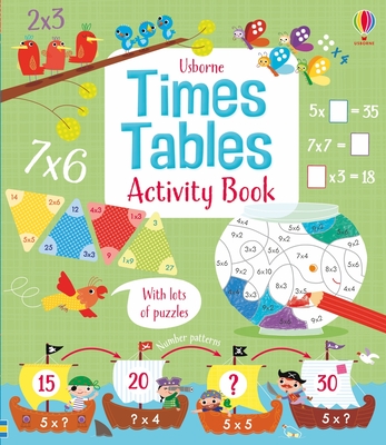 Times Tables Activity Book (Maths Activity Books) By Rosie Hore, Luana Rinaldo (Illustrator) Cover Image
