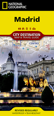 Madrid Map (National Geographic Destination City Map) Cover Image