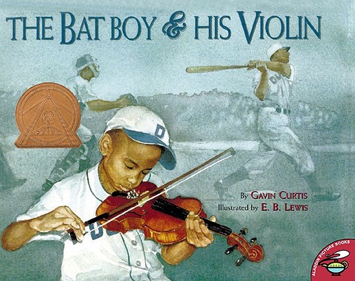 The Bat Boy and His Violin By Gavin Curtis, E.B. Lewis (Illustrator) Cover Image