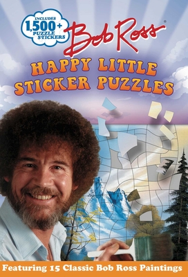 Bob Ross Happy Little Sticker Puzzles (Sticker Art Puzzles) Cover Image