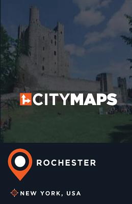 City Maps Rochester New York, USA By James McFee Cover Image